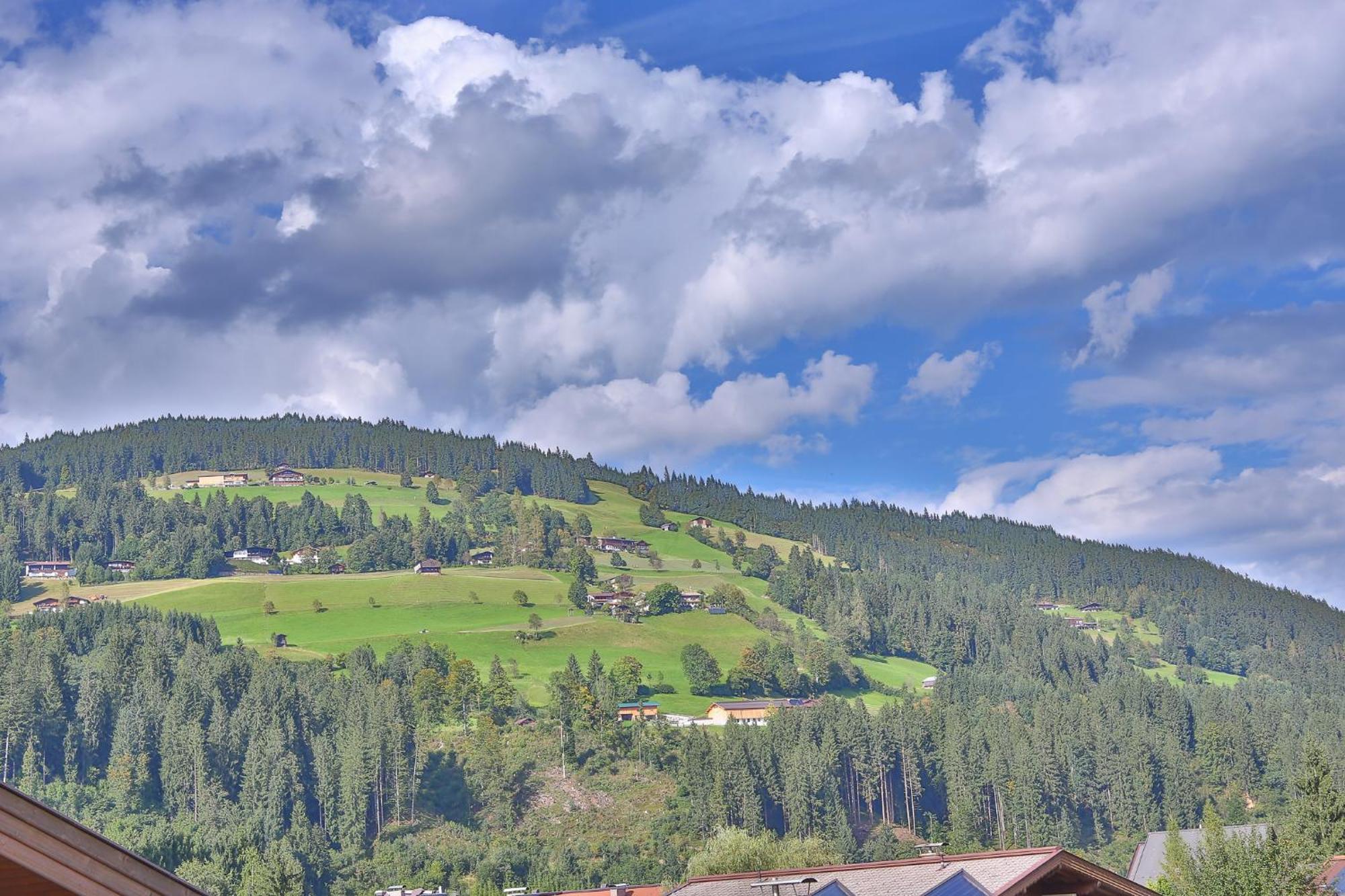 شقة Alpen Glueck Schloessl Unterm Rain كيرشبرغ ان تيرول الغرفة الصورة